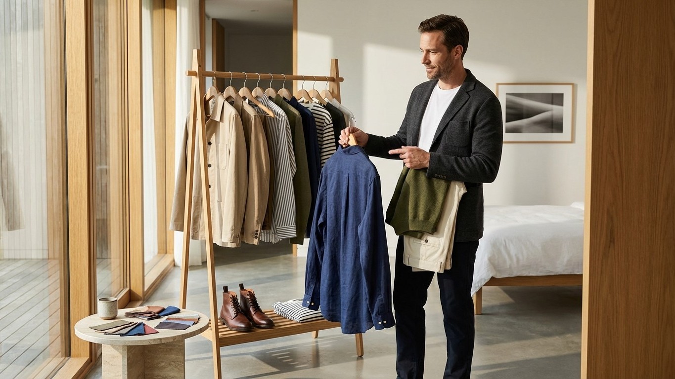 Associer les couleurs homme : règles simples pour des tenues harmonieuses