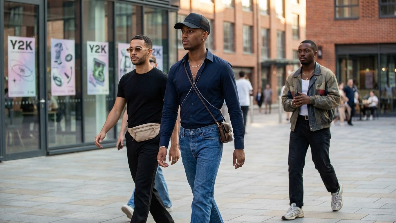 Ces accessoires cultes des années 2000 qui reviennent dans la mode homme (et comment les adopter sans avoir l’air d’un ado)