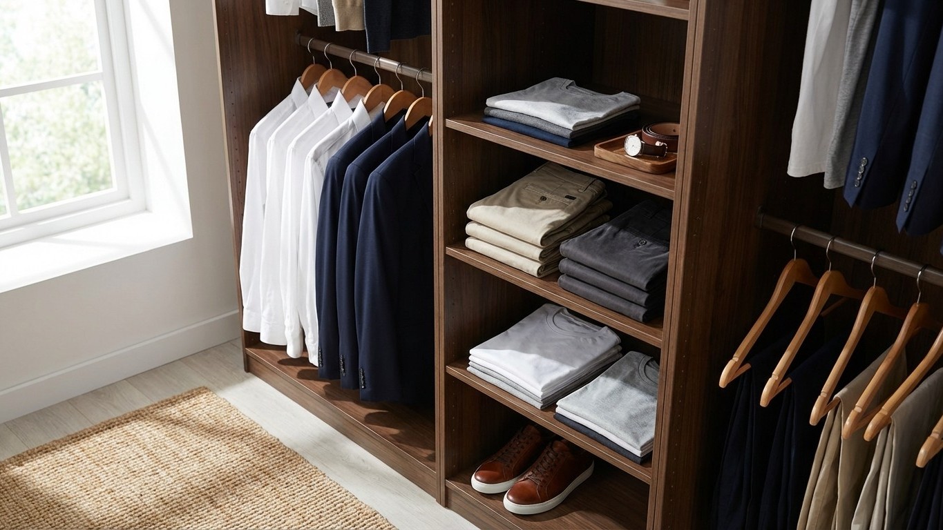 Liste de vêtements essentiels homme : quoi acheter en priorité (budget maîtrisé)