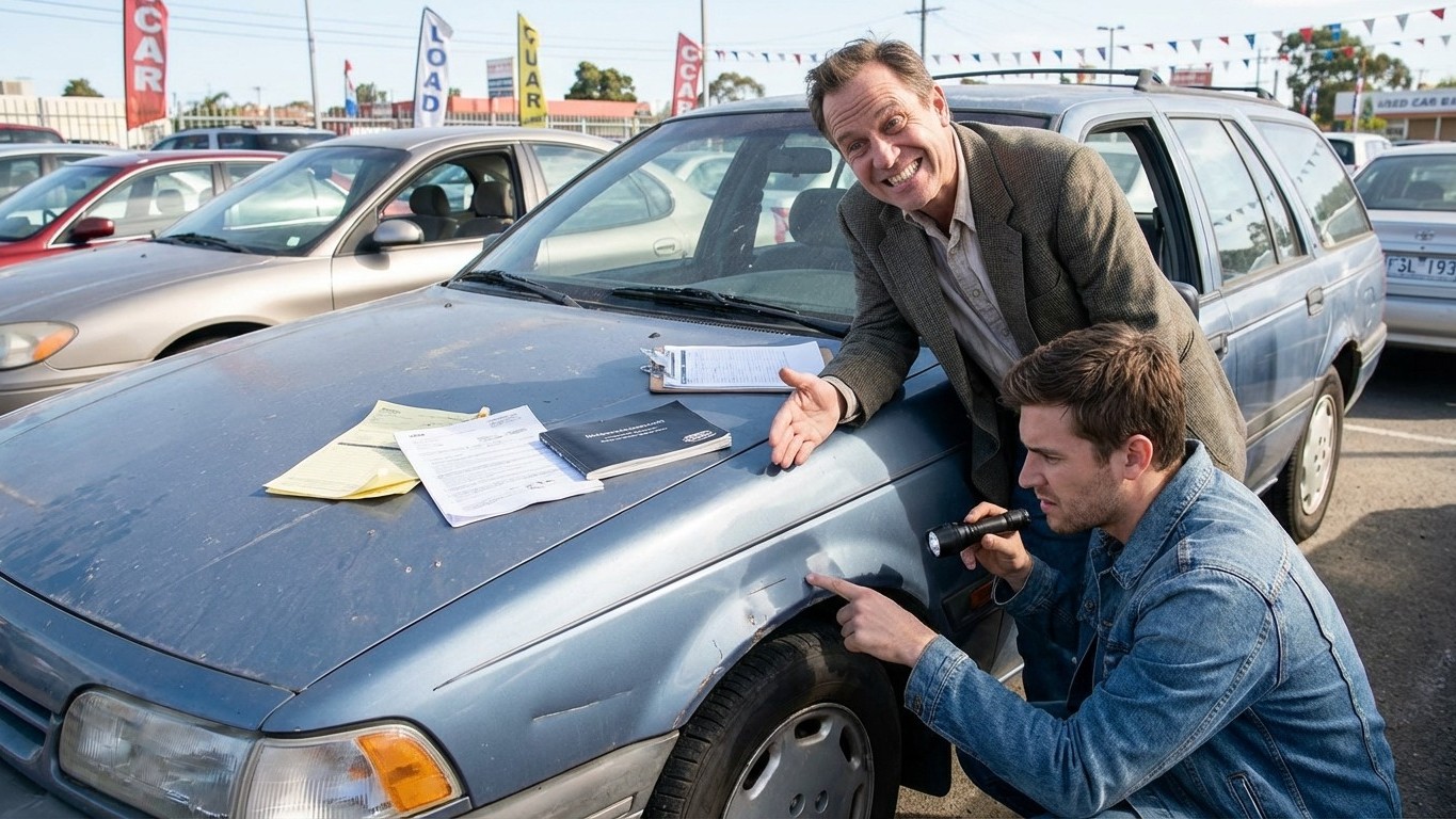 Occasion : les pièges sournois des vendeurs auto — tous les signes qui doivent te mettre la puce à l’oreille avant d’acheter