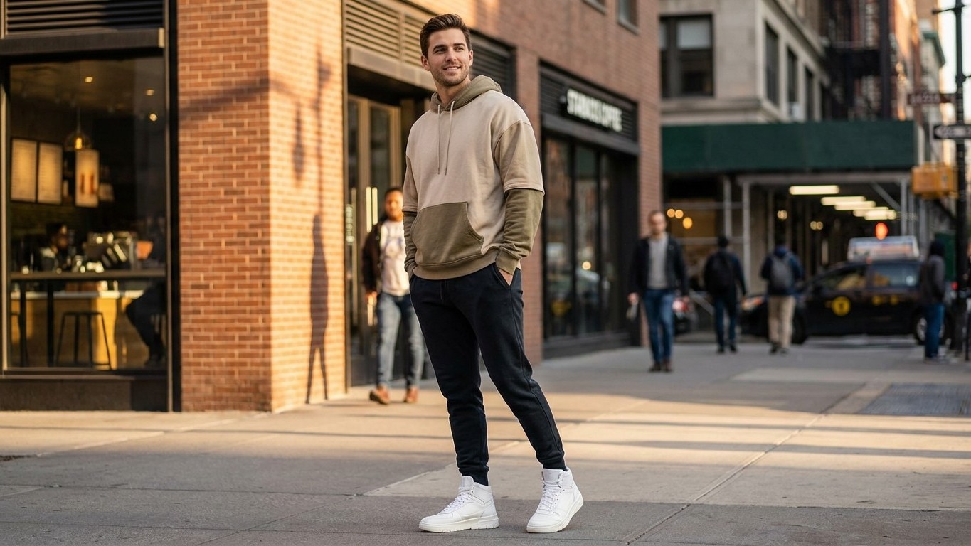 Style streetwear homme : indispensables, sneakers, proportions et looks