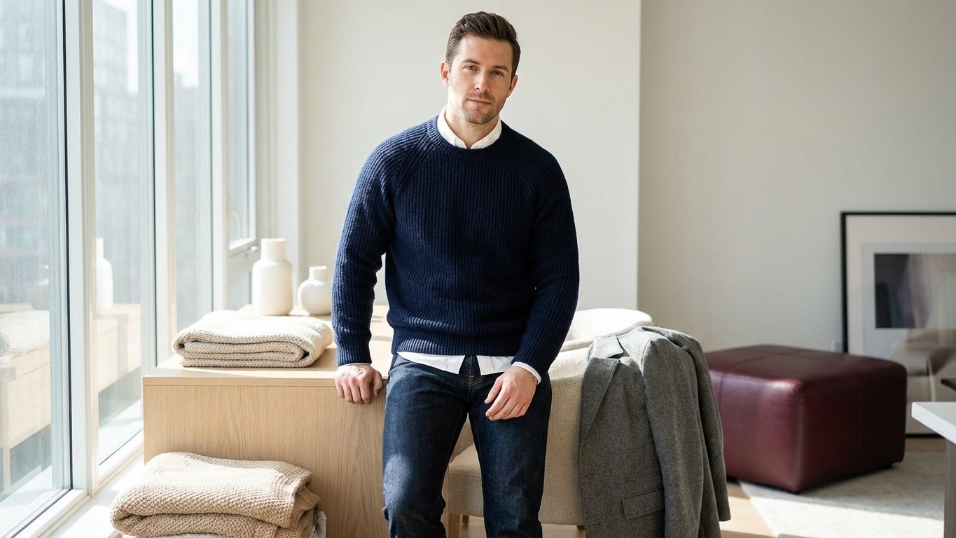 Tenue bleu marine homme : associations (blanc, beige, gris, bordeaux…)