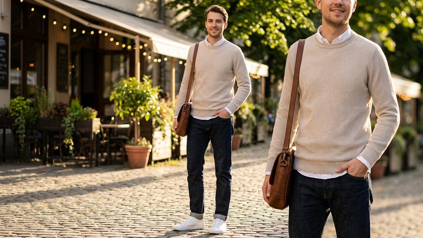 Tenue casual chic homme : 12 looks simples (et les bonnes combinaisons)