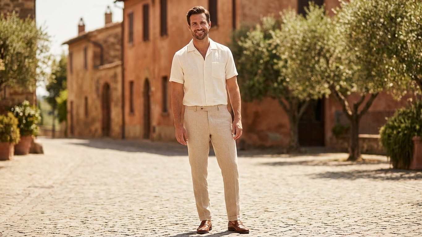 Tenues été homme sans avoir chaud : matières, coupes et idées de looks