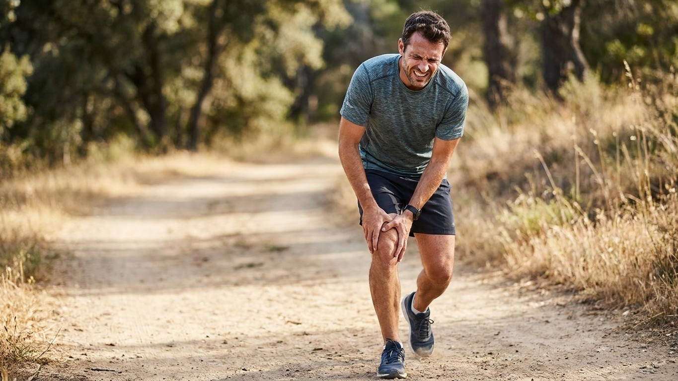 Ce geste que tous les coureurs font après une douleur au genou aggrave l'inflammation à chaque passage
