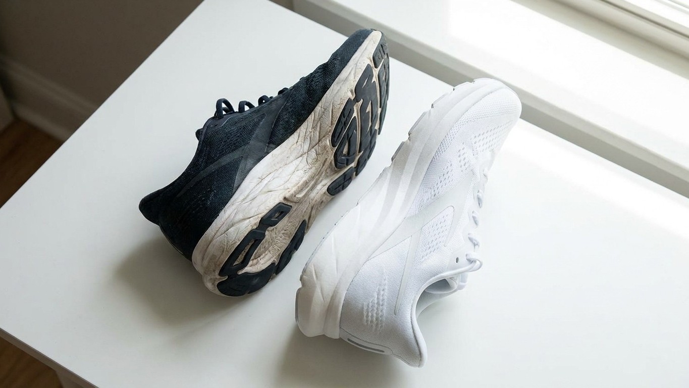 Je courais avec la même paire tous les jours : quand j'ai vu l'état de mes semelles au bout de six mois, j'ai compris mon ...