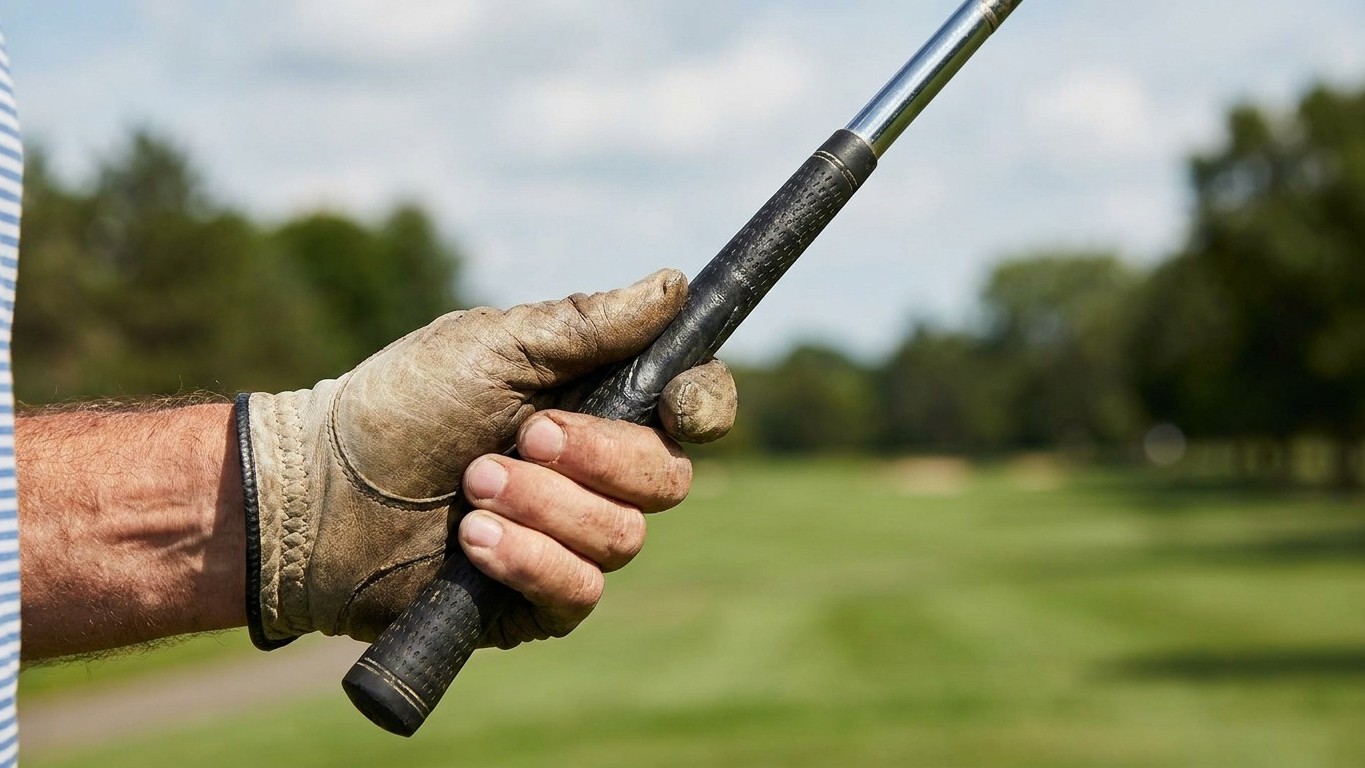 Je nettoyais mes grips de golf au dégraissant après chaque partie : au dernier swing, le club a pivoté dans ma main comme ...