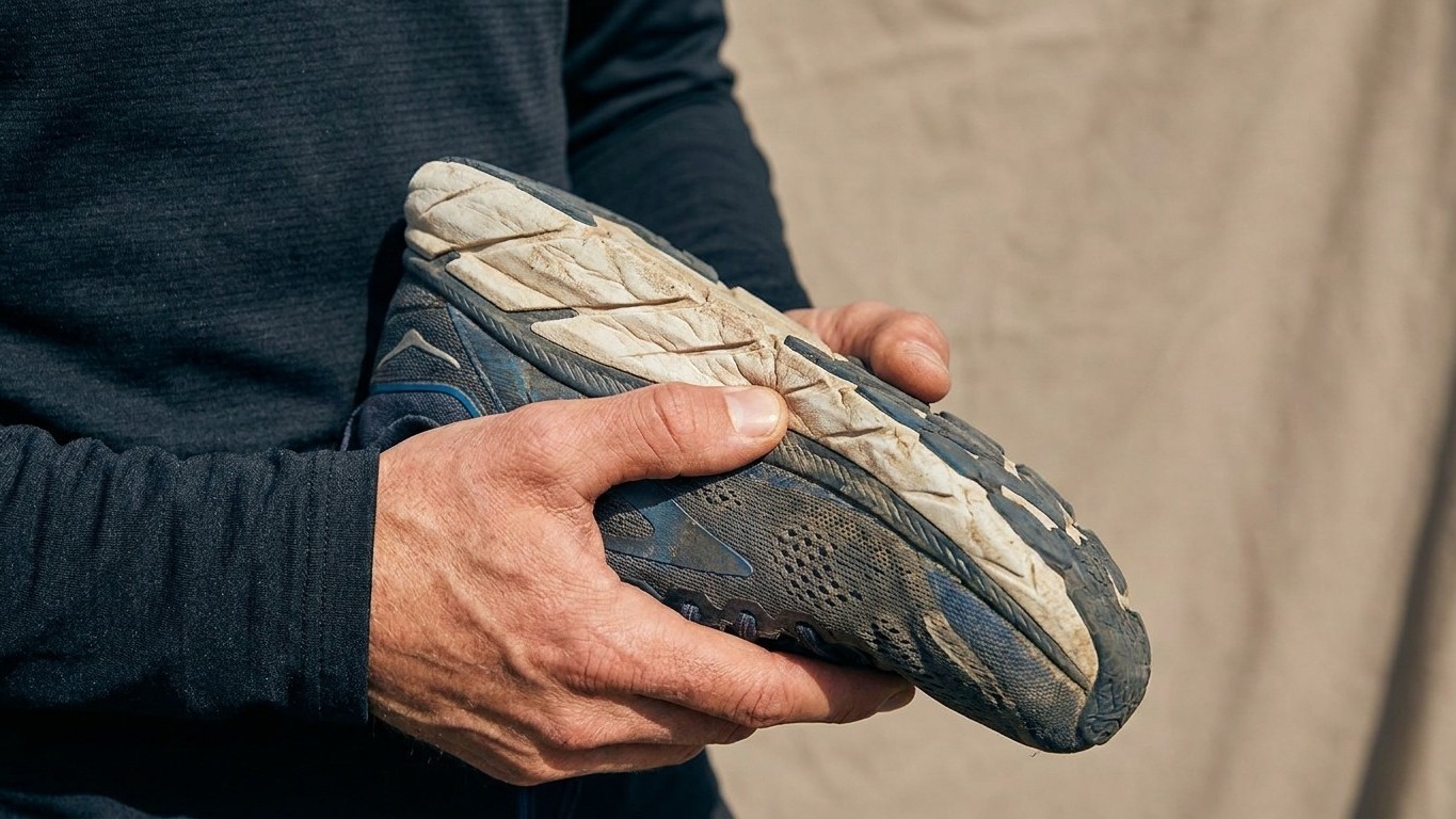 Je gardais mes chaussures de running bien après 800 km : le jour où j'ai pressé la semelle entre mes doigts, j'ai compris ...