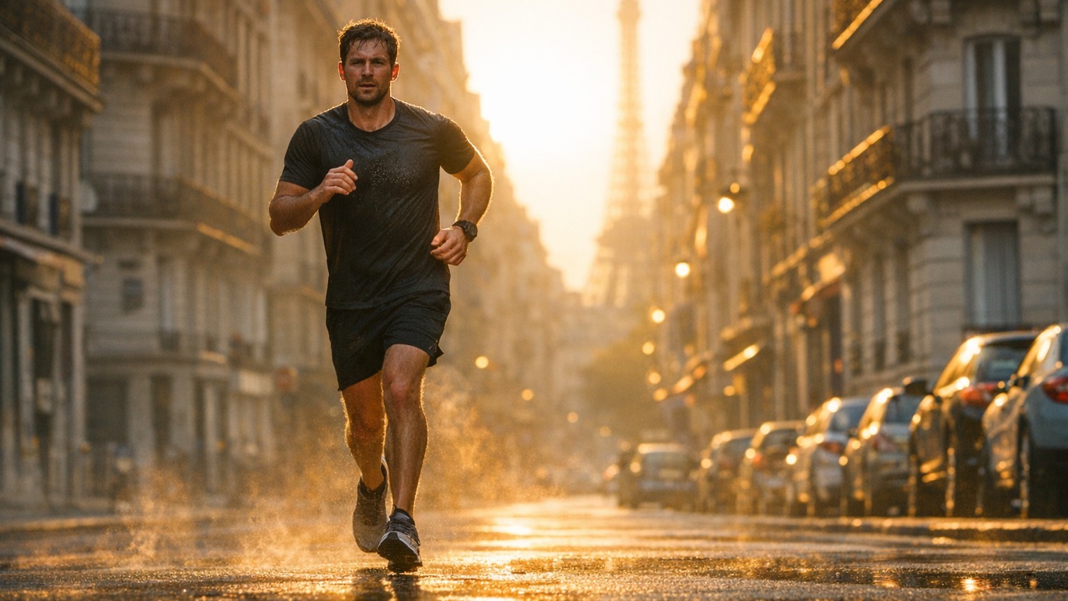 Je m'entraînais à Paris en été comme en hiver depuis des années : un physiologiste m'a montré ce que les +8 °C de chaleur ...