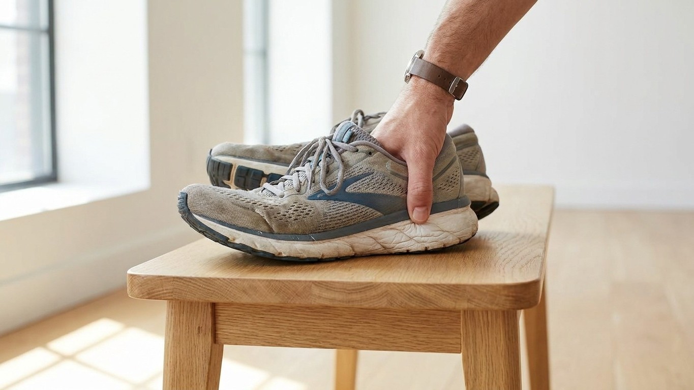 Je faisais sécher mes chaussures de running en plein soleil après chaque sortie : le jour où j'ai appuyé sur la semelle, j...