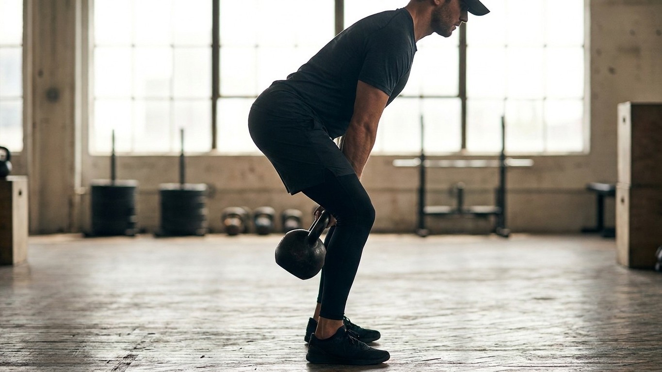 « Je pensais que c’était un exercice de bras » : pourquoi la kettlebell balancée à hauteur d’épaule se paie toujours au ni...