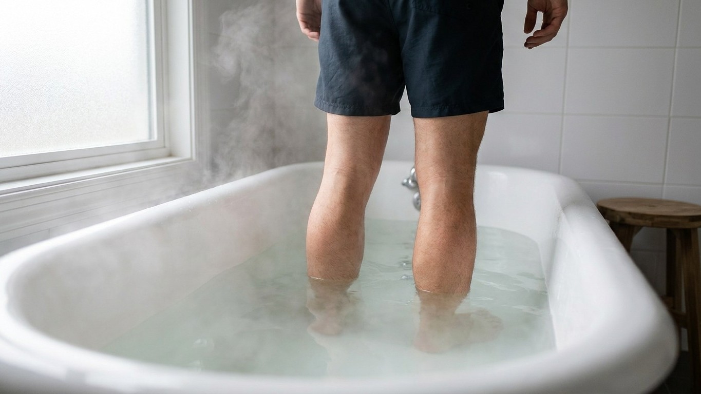 Je plongeais mes jambes dans la glace après chaque séance comme tout le monde : le jour où un préparateur physique m'a mon...