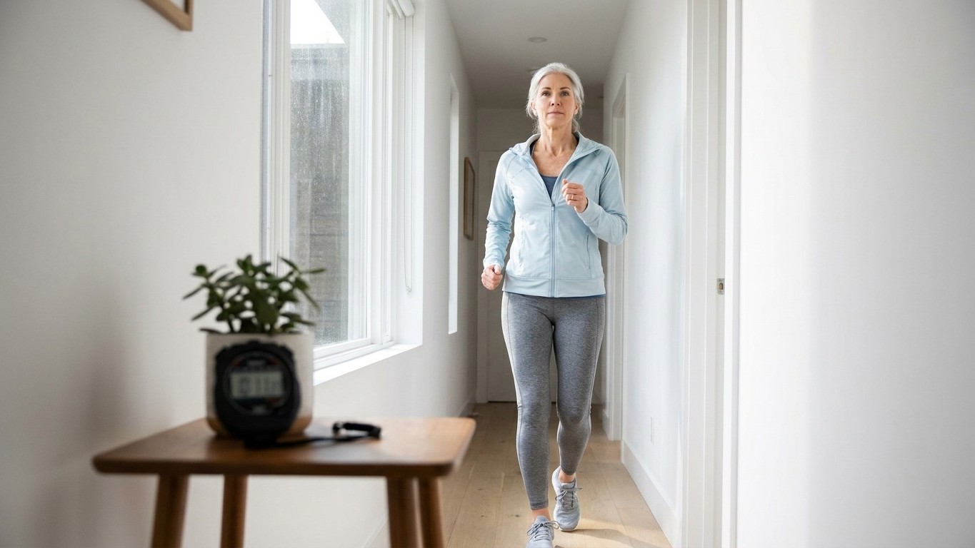 Marchez 4 mètres dans votre couloir en vous chronométrant : c'est le test que les gériatres regardent en premier après 50 ans